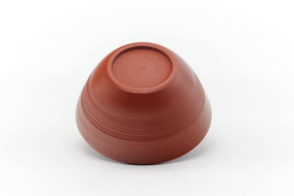 Japanese Katakuchi - Red Shudei Striped Water Cooler - 135ml