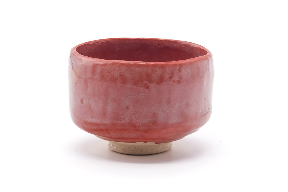 Japanese Matcha Bowl - 松楽窯 Shoraku Kiln - Aka-raku Chawan - 500ml