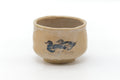 Japanese Matcha Bowl - Beige Black Duck Wabi-Sabi Chawan - 500ml