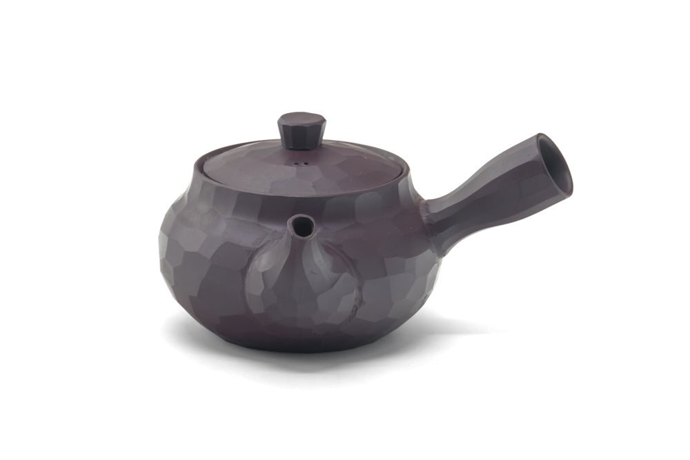 Japanese Kyusu - Hammered Banko Teapot - 190ml