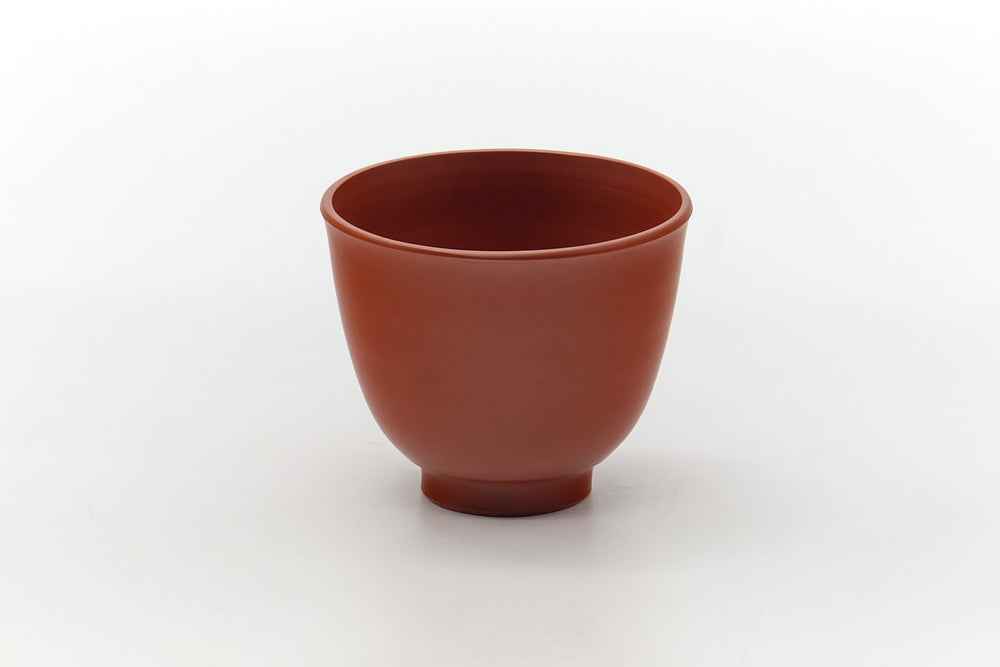 Japanese Teacup - Engraved Mountainous Tokoname Yunomi - 85ml