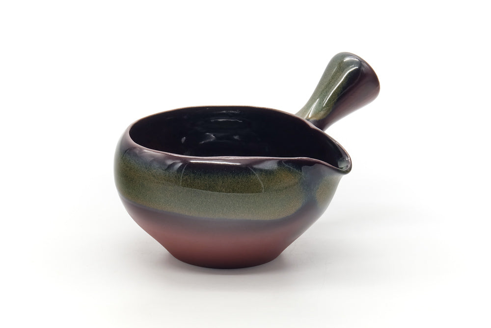 Japanese Yuzamashi - Green Glazed Water Cooler - 355ml