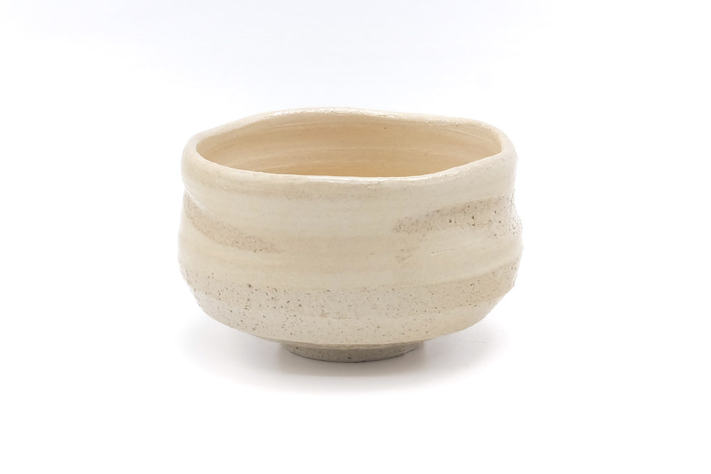 Japanese Matcha Bowl - Hand-built Gyodou Mino Chawan - 400ml