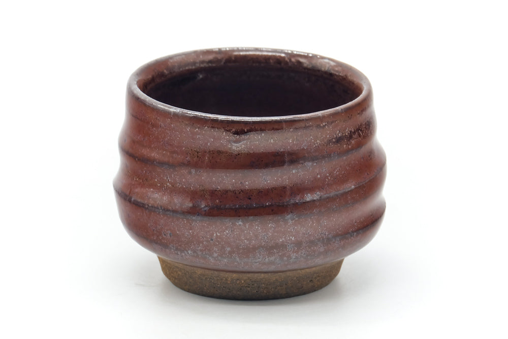 Japanese Teacup - Plump Spiraling Guinomi - 50ml