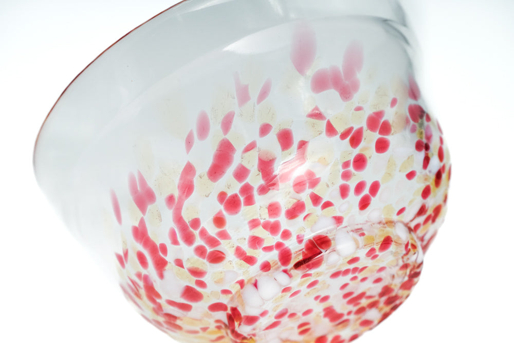 Colourful Glass Matcha Bowl