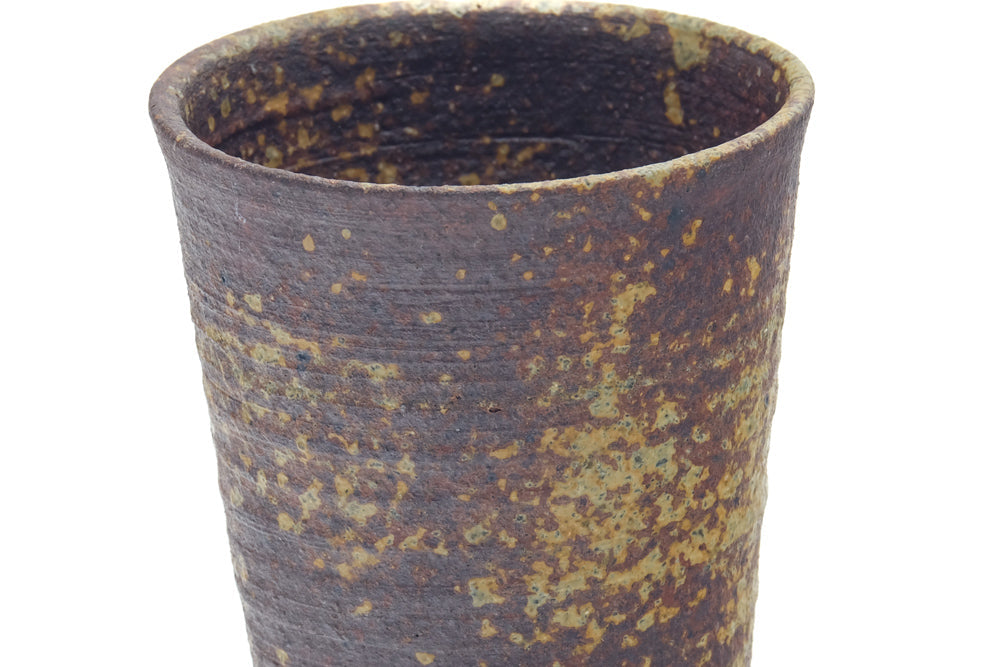 Japanese Teacup - Brown Ash Glazed Yunomi - 200ml