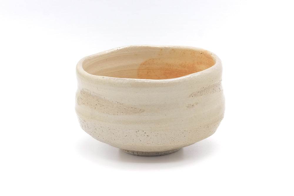 Japanese Matcha Bowl - Hand-built Gyodou Mino Chawan - 400ml