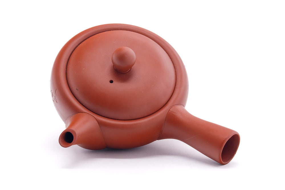 Japanese Kyusu - Calligraphy Engraved Tokoname Teapot - 200ml