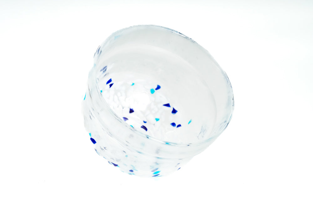 Colourful Glass Matcha Bowl