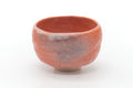 Japanese Matcha Bowl - Red Black Glazed Aka-raku Chawan - 250ml