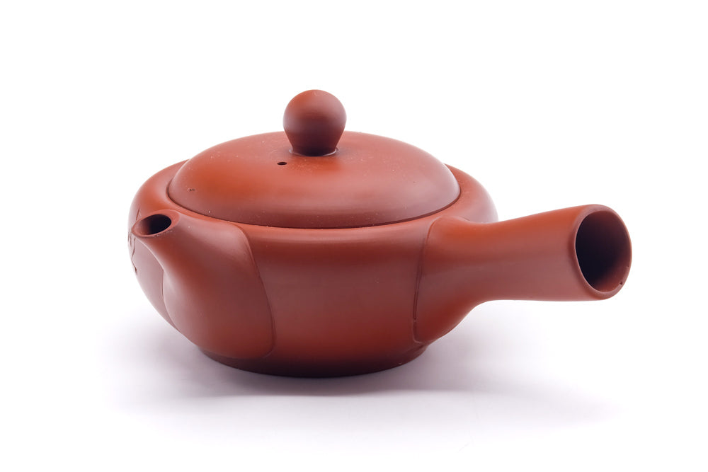 Japanese Kyusu - Calligraphy Engraved Tokoname Teapot - 200ml