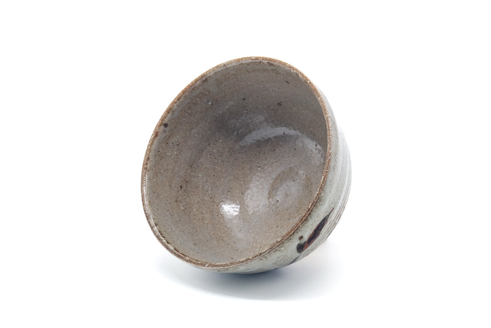 Japanese Matcha Bowl - Grey Karatsu-yaki Chawan - 300ml