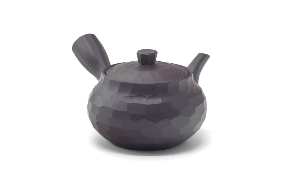 Japanese Kyusu - Hammered Banko Teapot - 190ml