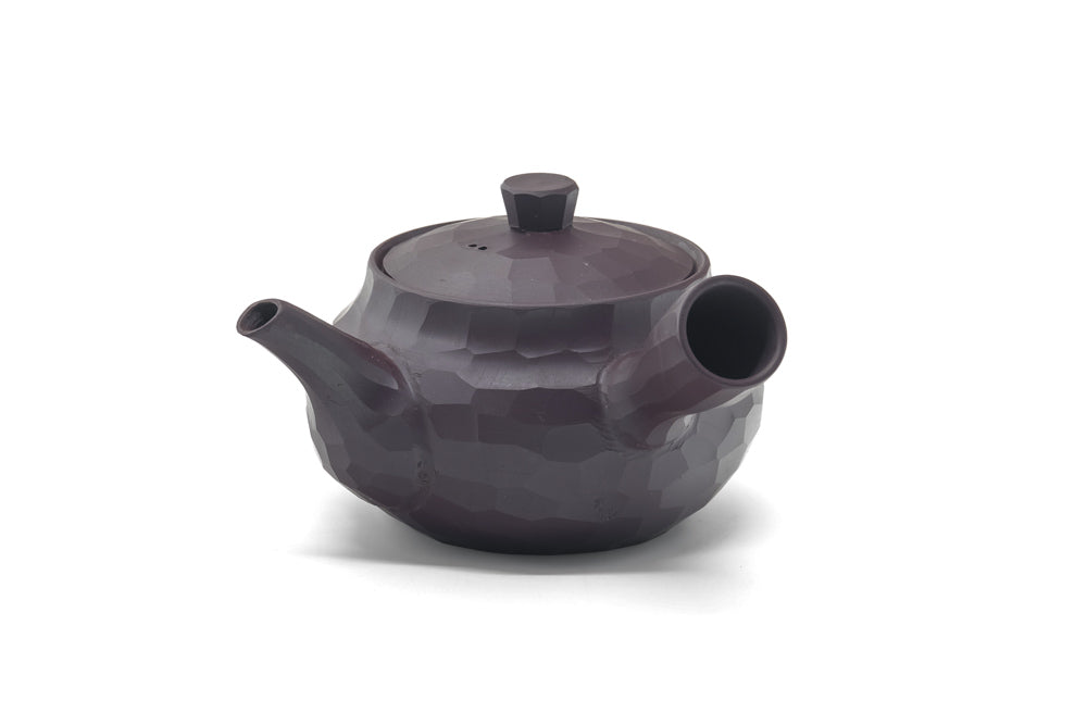 Japanese Kyusu - Hammered Banko Teapot - 190ml