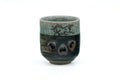 Japanese Teacup - Small Celadon Obori Soma-yaki Double-Walled Guinomi - 30ml