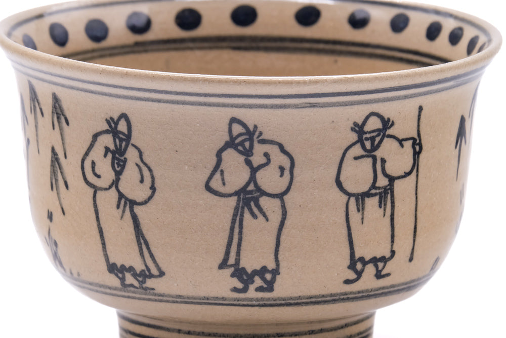 Japanese Matcha Bowl - Villagers Vietnamese-style Annan Chawan - 430ml