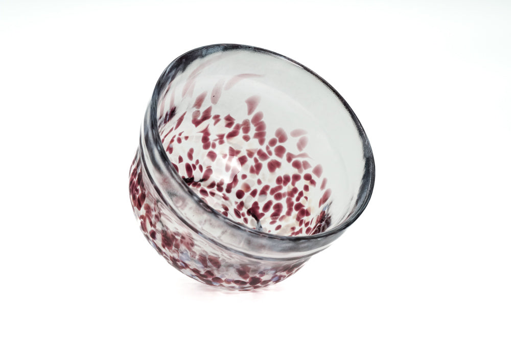 Colourful Glass Matcha Bowl
