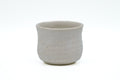 Japanese Teacup - White Mino-yaki Yunomi - 90ml