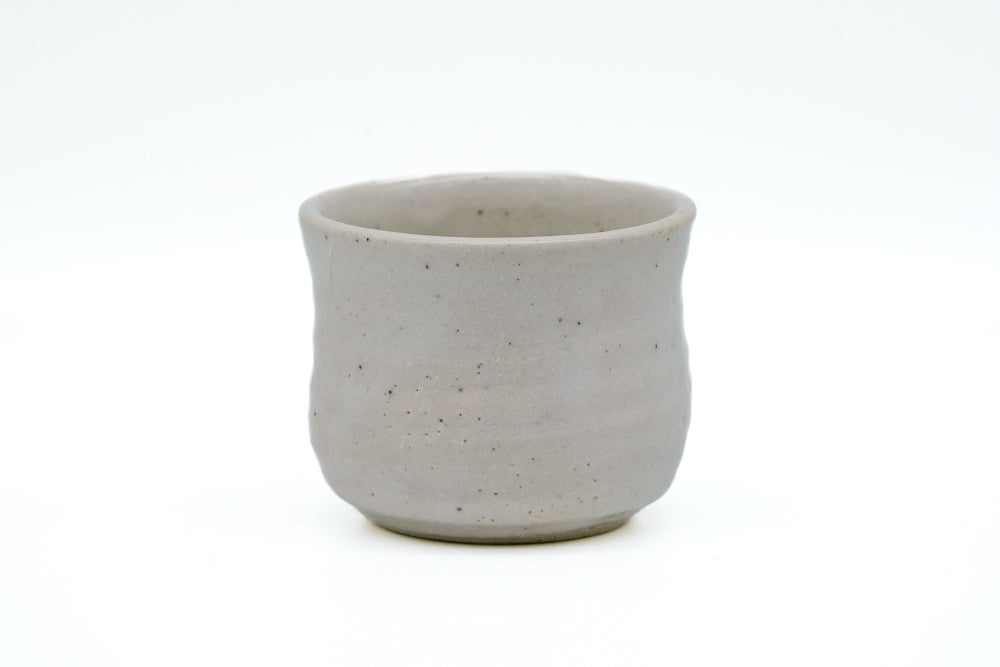 Japanese Teacup - White Mino-yaki Yunomi - 90ml
