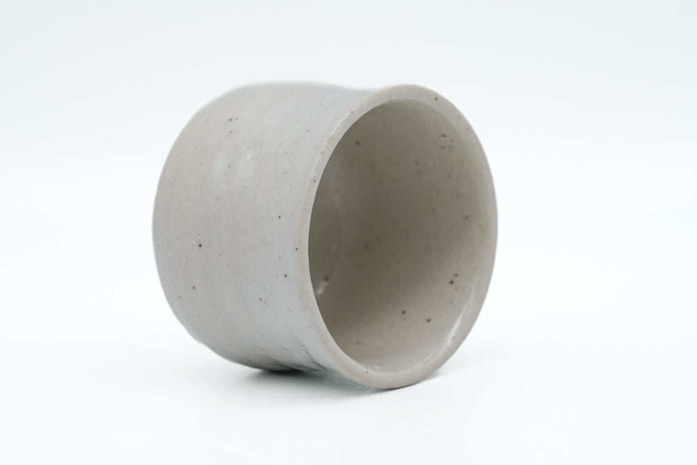 Japanese Teacup - White Mino-yaki Yunomi - 90ml