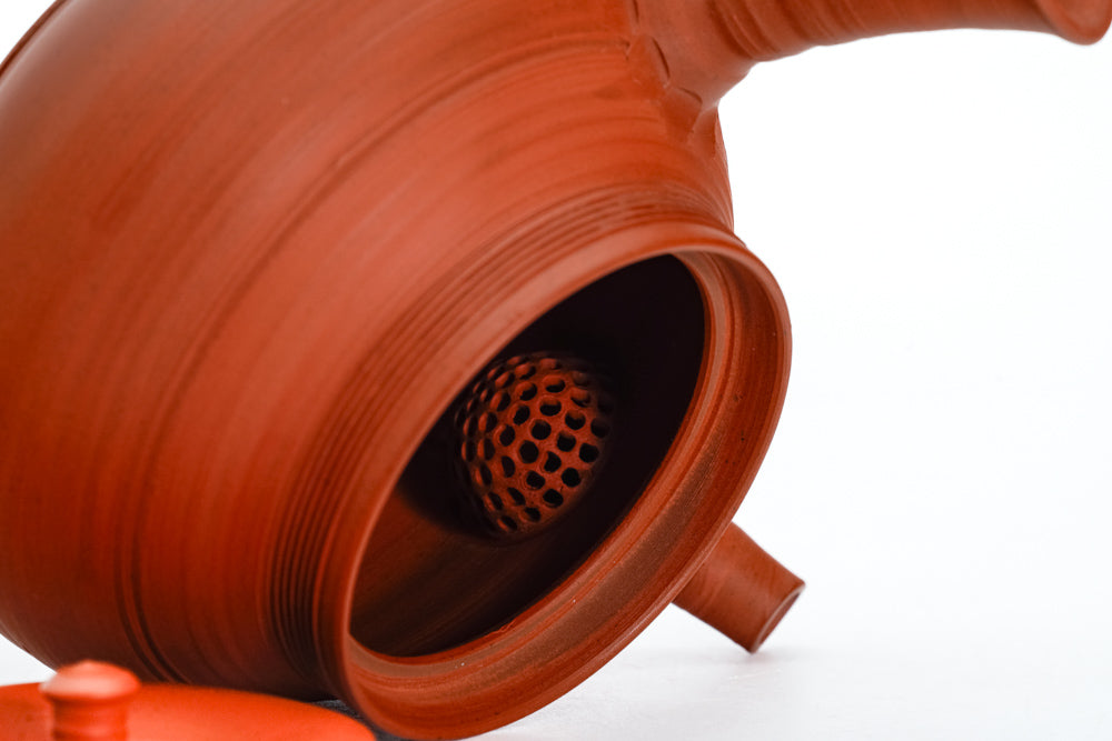 Hon-Shudei Hiranasu-gata Tokoname Teapot - 250ml