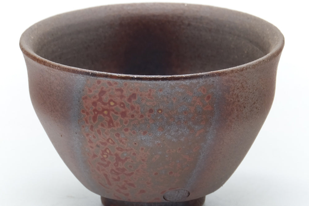 Japanese Teacup - Abstract Bizen Yunomi - 60ml