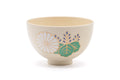 Japanese Matcha Bowl - Chrysanthemum Paulownia Crest Kyo Chawan - 350ml
