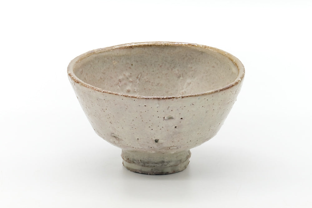 Japanese Matcha Bowl - Grey Hagi Ido-gata Chawan - 400ml