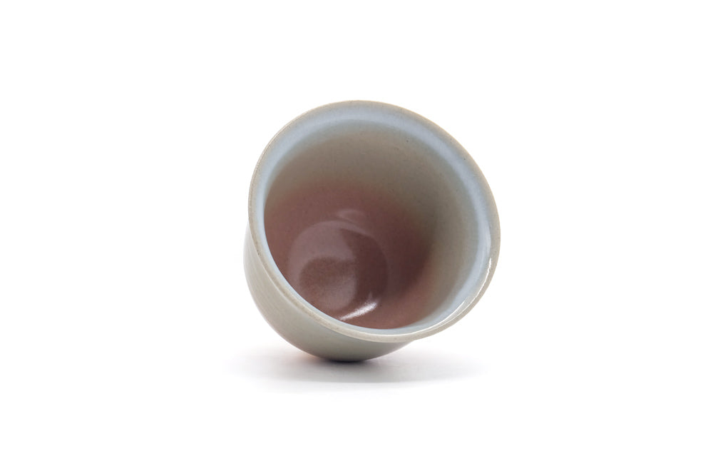 Japanese Teacup - Beige Pink Hagi Yunomi - 90ml
