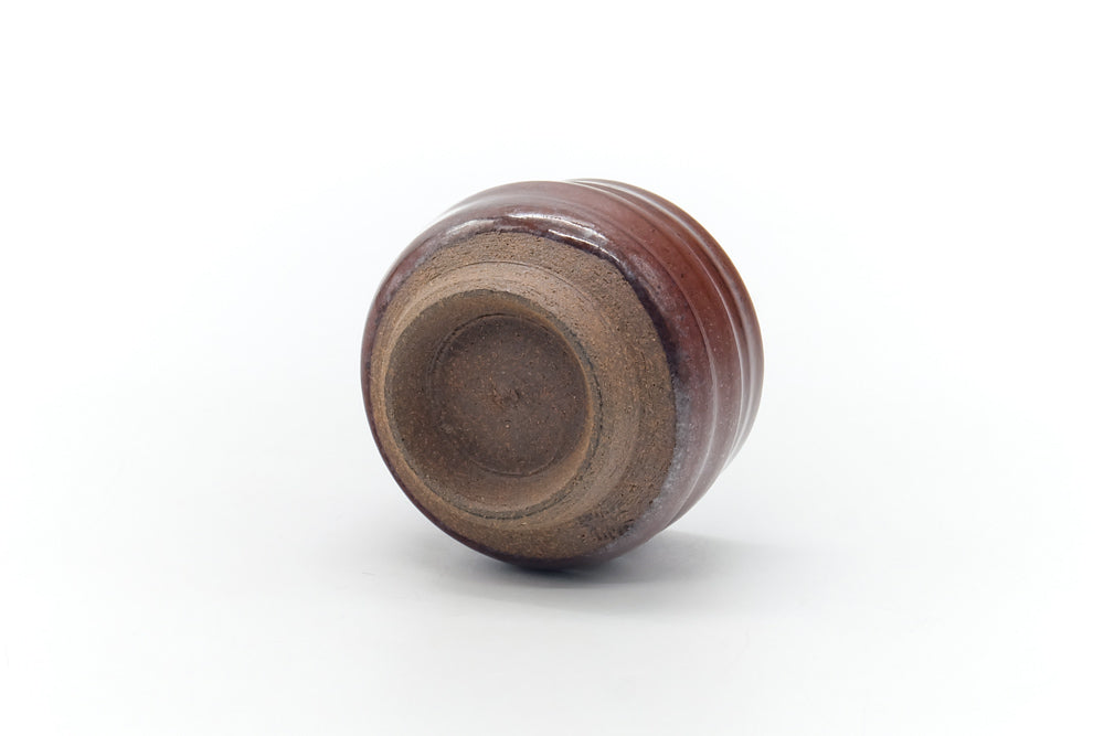 Japanese Teacup - Plump Spiraling Guinomi - 50ml