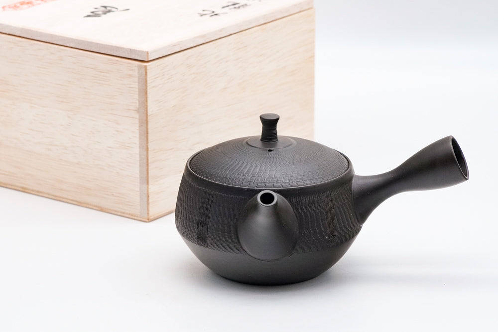 Kokudei Kushime Tochiri Tokoname Teapot - 275ml