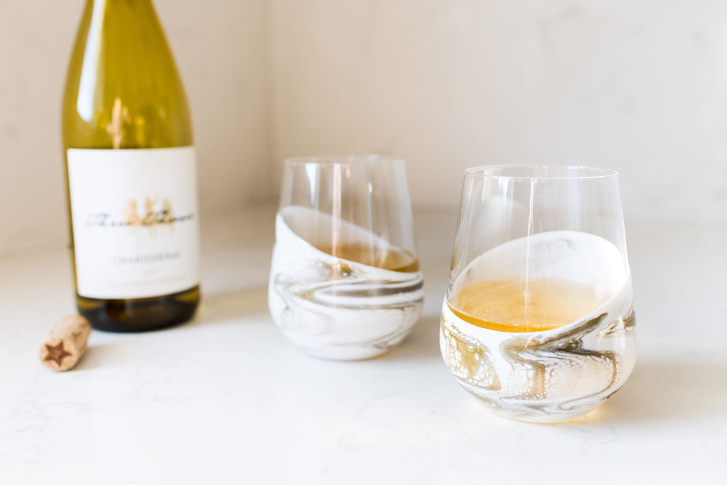Resin Coated Entertaining Glasses (Set of 2)