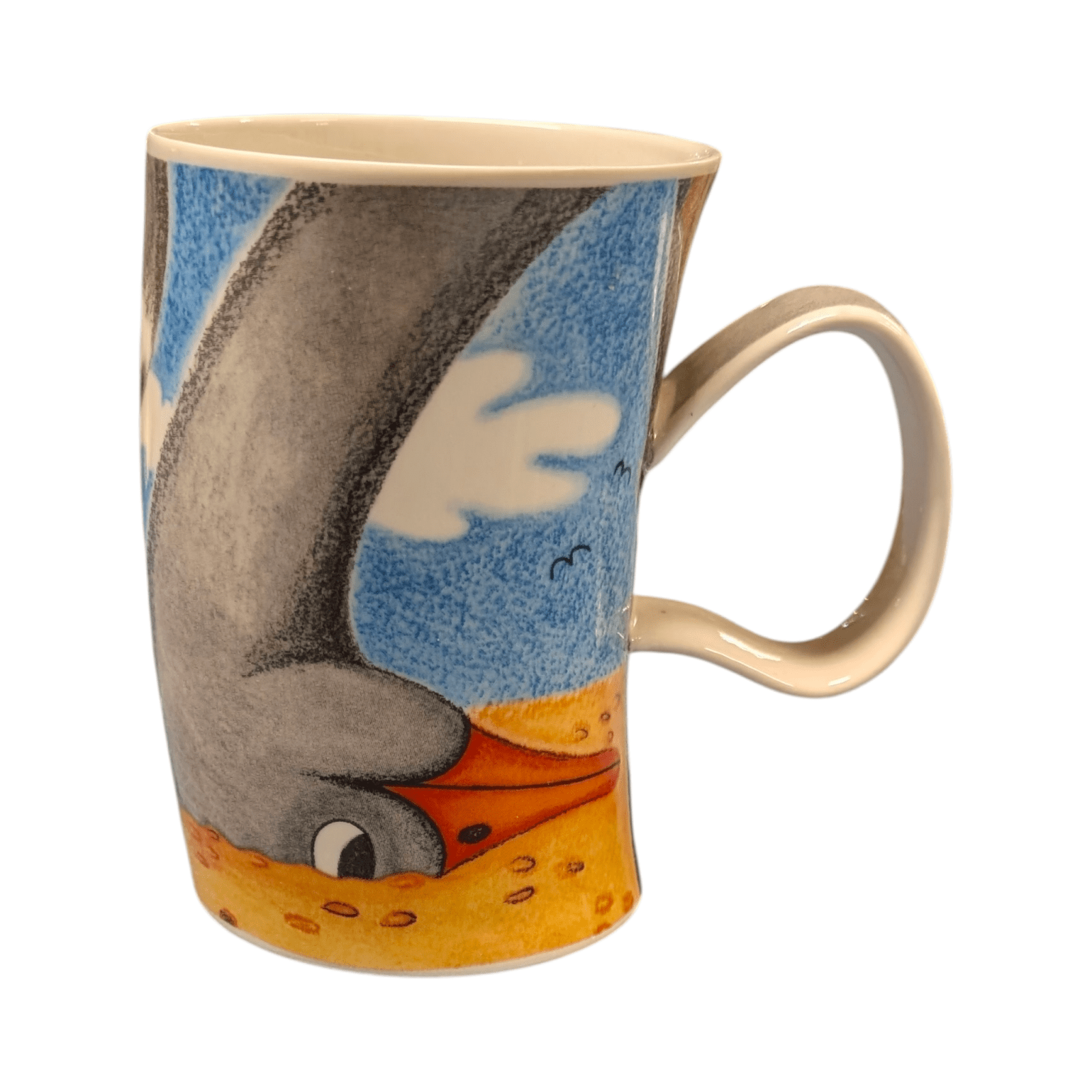 Dunoon Rubber Necks Ostrich Large Mug