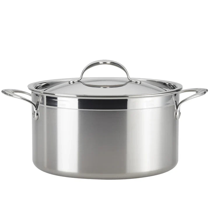 Hestan ProBond® Forged™ 8-Qt Stainless Steel Stockpot with Lid