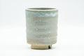 Japanese Teacup - Beige White Glazed Hagi-yaki Tsutsu-gata Yunomi - 140ml