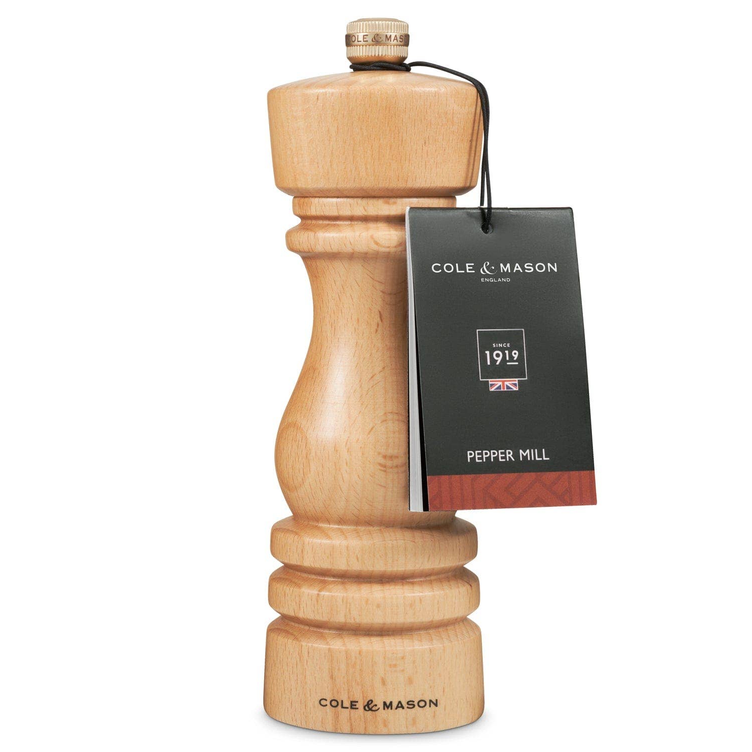Natural Beech Salt & Pepper Mills