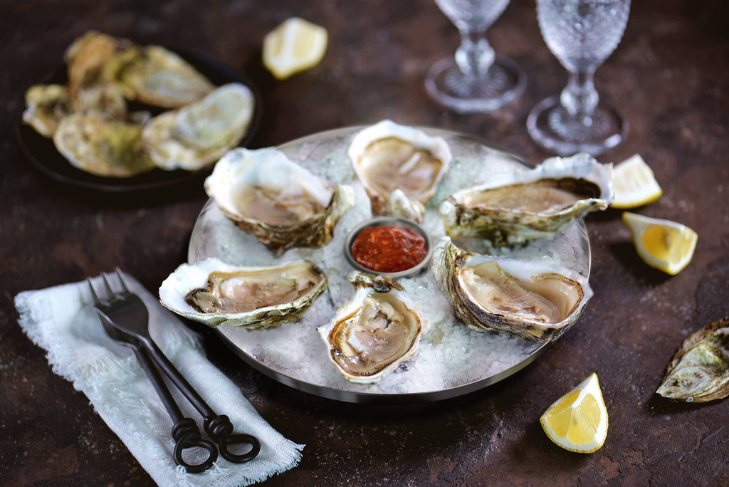 Stainless Steel Oyster Plate