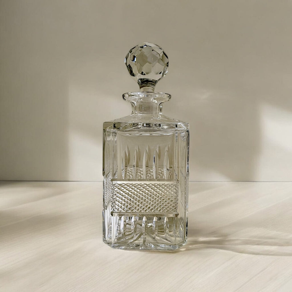 Edinburgh Crystal Ness Square Spirit Decanter