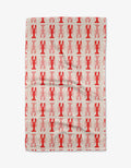 Lobster Stripe Tea Towel