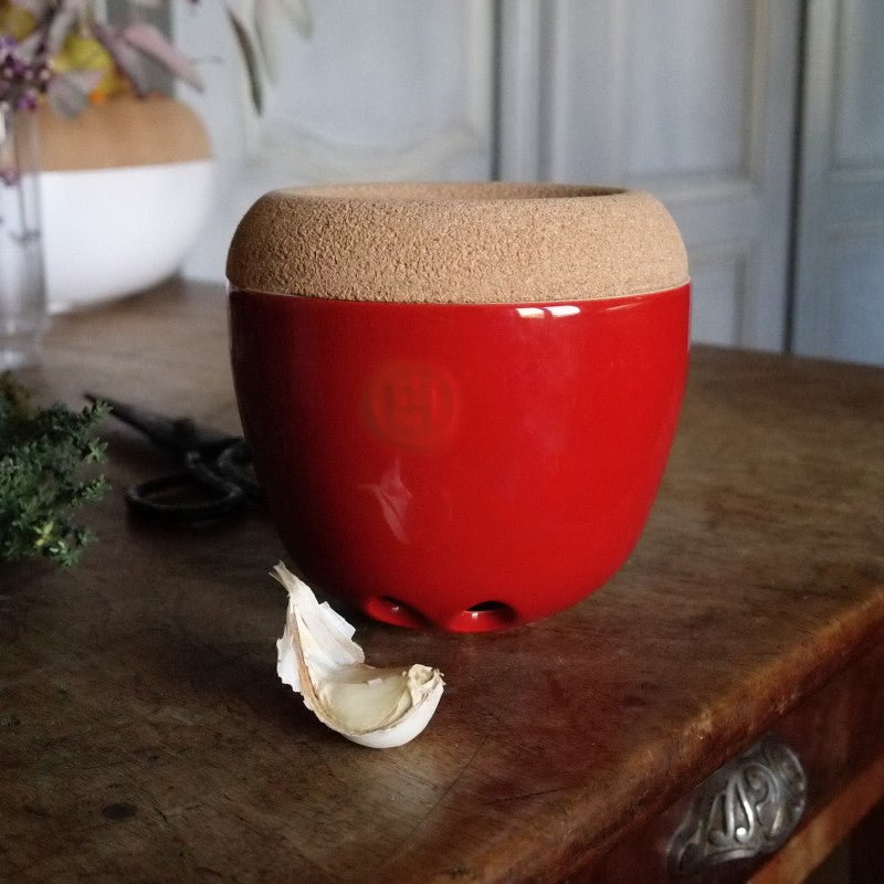 Emile Henry Garlic Pot