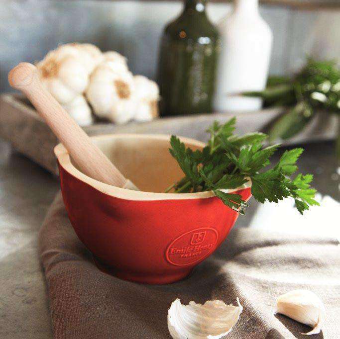 Emile Henry Mortar & Pestle