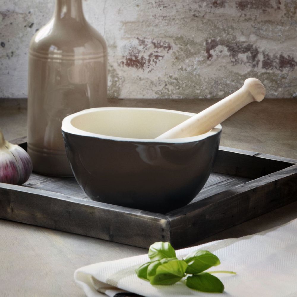 Emile Henry Mortar & Pestle