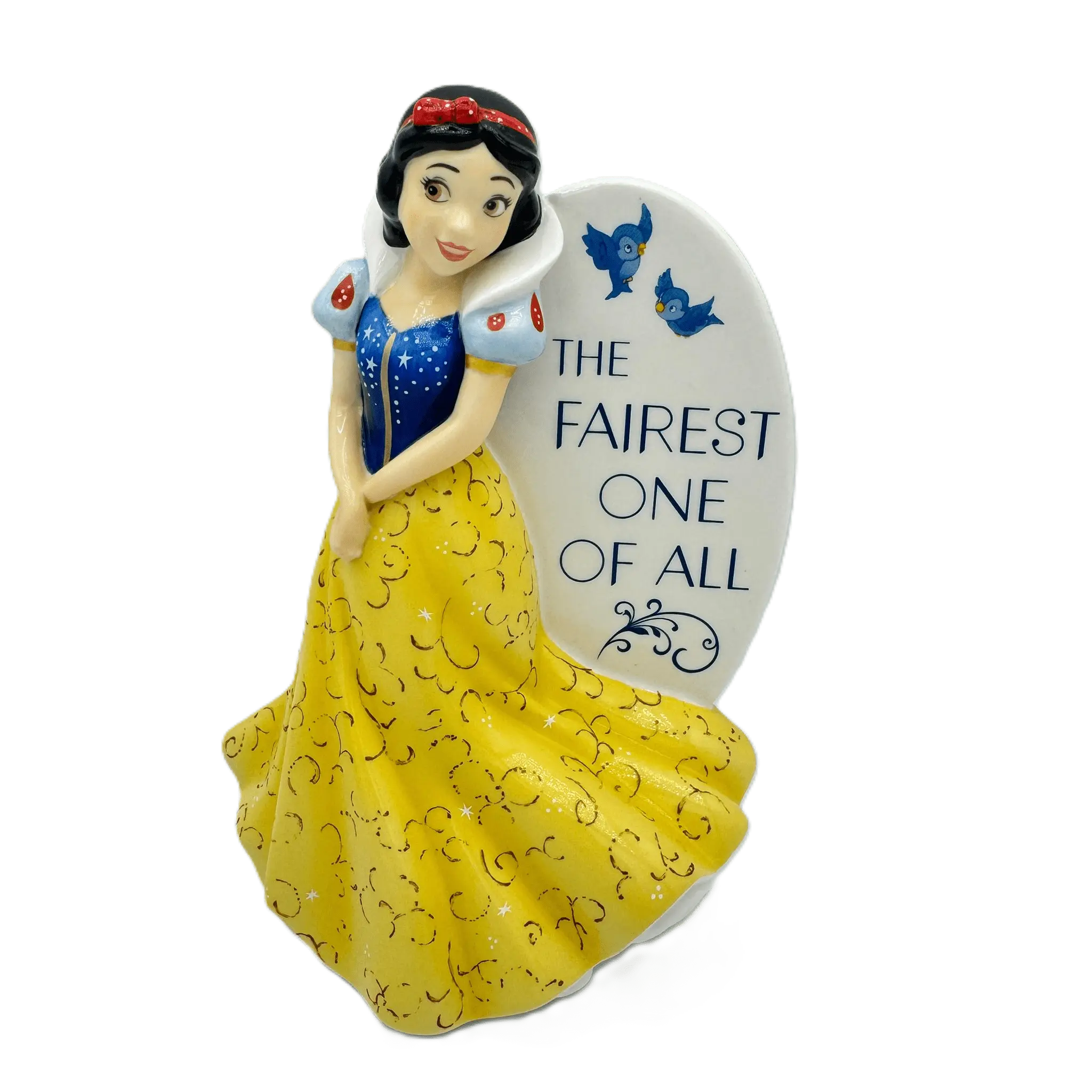 English Ladies Disney Princess Snow White Flatback Figurine