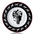 English Ladies Disney 101 Dalmatians Cruella 6" Cake Plate