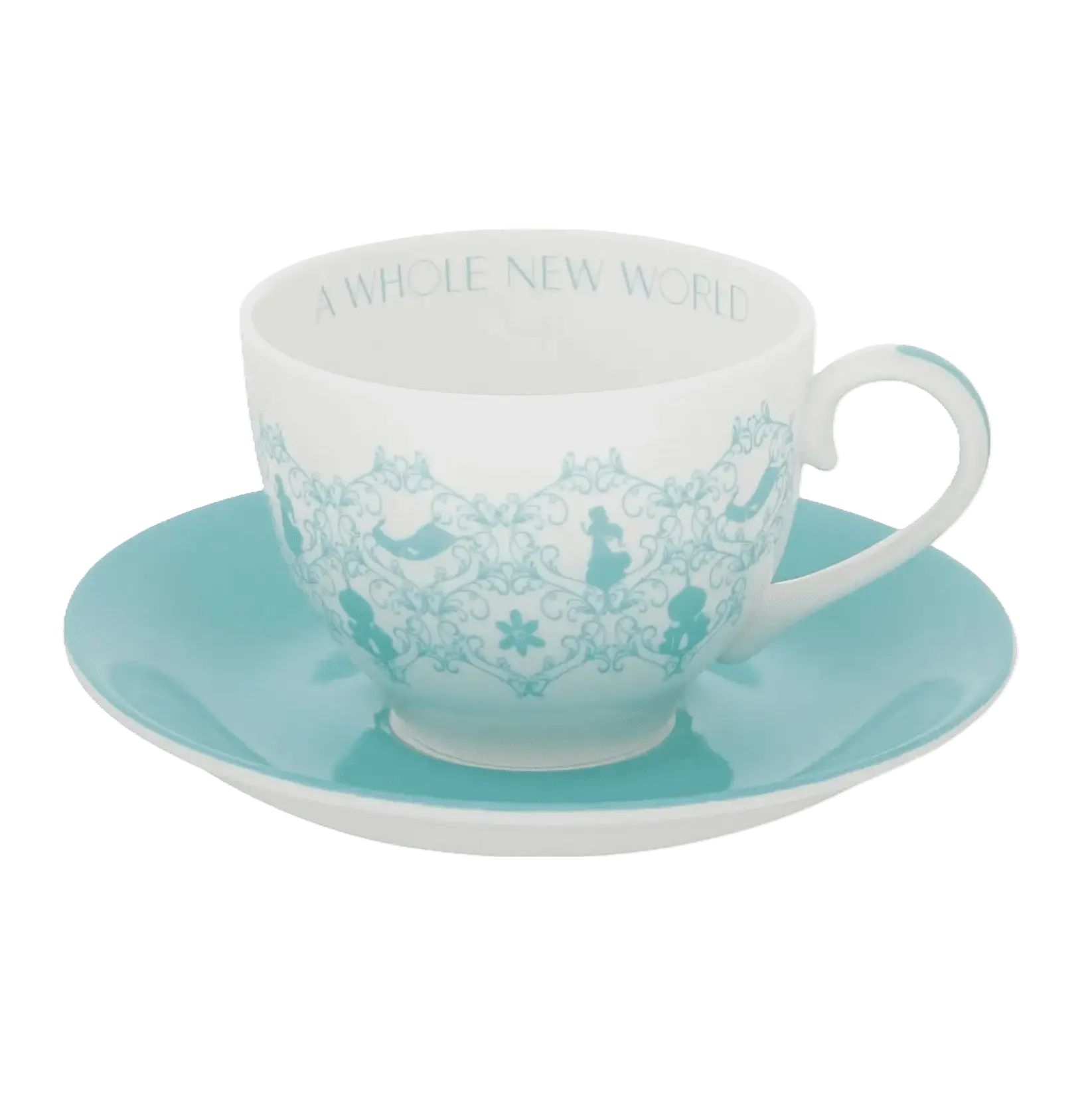 English Ladies Disney Aladdin Princess Jasmine Story Cup & Saucer