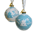 English Ladies Disney Aladdin Princess Jasmine Christmas Tree Baubles (Set of 2)