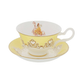 English Ladies Disney Beauty & the Beast Belle Tiara Tea Cup & Saucer