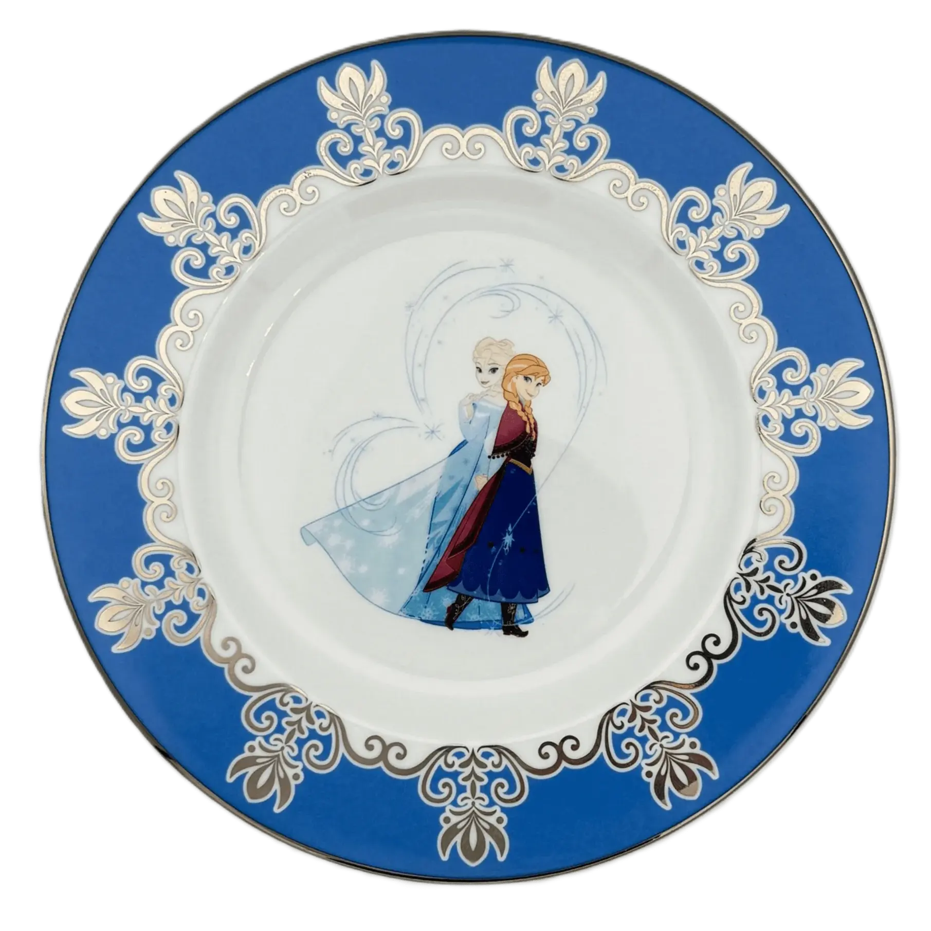 English Ladies Disney Frozen 1 Sisters Forever 6" Cake Plate