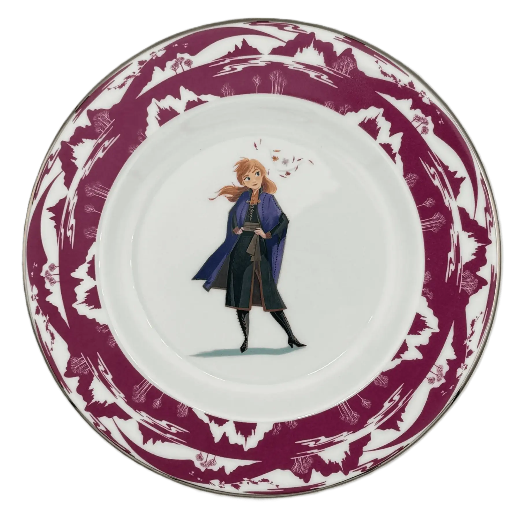 English Ladies Disney Frozen 2 Princess Anna 6" Cake Plate