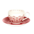 English Ladies Disney Little Mermaid Ariel Story Cup & Saucer